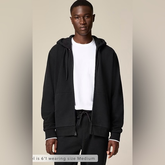 J.Crew Summit 11 oz. soft-knit fleece full-zip hoodie
